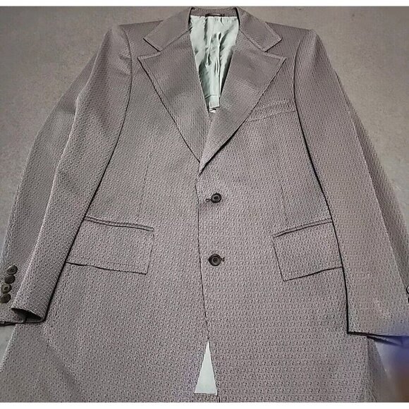 Vintage 60's Rock A Billy 2 Button Suit Jacket Girimonte's Exclusive - Picture 1 of 13